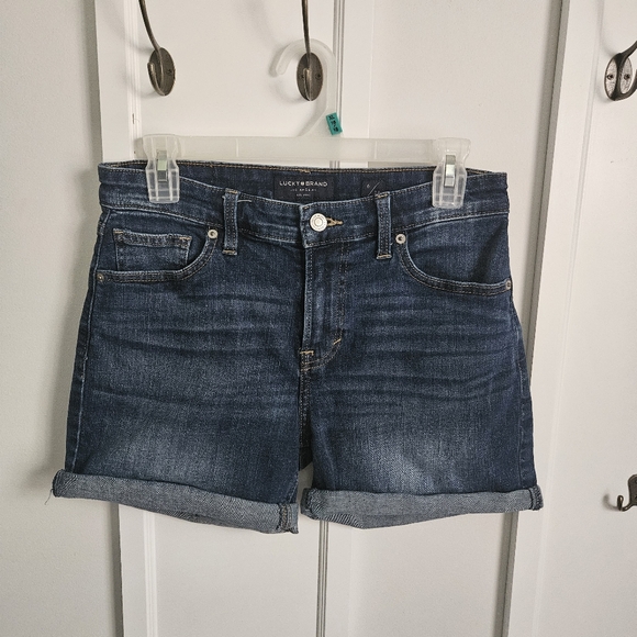 Lucky Brand Pants - Lucky Brand Ava Women's Blue Denim Shorts (6/28)